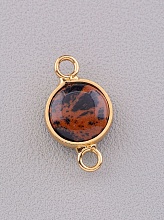 картинка Коннектор Обсидиан 10x10мм от магазина Wolves