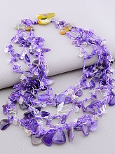 картинка Бусы Аметист 45 см от магазина Wolves