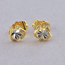 картинка Серьги 'XUPING' (позолота-родий) от магазина Wolves