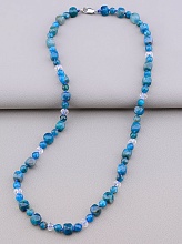 картинка Бусы 'SUNSTONES' Апатит Чешский хрусталь 50 см от магазина Wolves