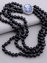 картинка Бусы Агат Перламутр 52 см от магазина Wolves