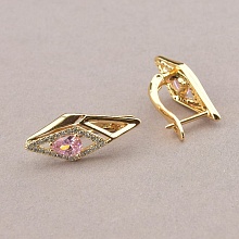 картинка Серьги 'XUPING' Фианит (позолота 18к) от магазина Wolves