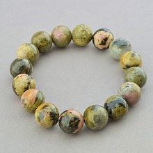 картинка Браслет 'SUNSTONES' Родонит 18 см от магазина Wolves