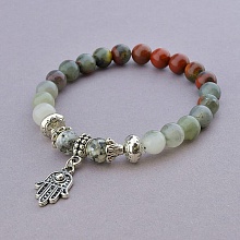 картинка Браслет 'SUNSTONES' Яшма от магазина Wolves