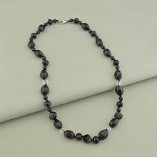 картинка Бусы 'SUNSTONES' Агат Чешский хрусталь 57 см от магазина Wolves