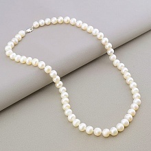 картинка Бусы 'SUNSTONES' Жемчуг Сталь 52 см от магазина Wolves