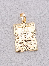 картинка Ладанка 'XUPING' (позолота 18к) от магазина Wolves