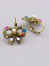 картинка Серьги 'Fashion' Майорка Бижутерный сплав от магазина Wolves