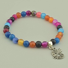 картинка Браслет 'SUNSTONES' Агат 17 см от магазина Wolves