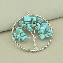 картинка Кулон Бирюза 50x50мм от магазина Wolves