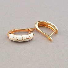 картинка Серьги 'Pataya' Эмаль (позолота 18к) от магазина Wolves