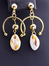 картинка Серьги Ракушки 'FJ' от магазина Wolves