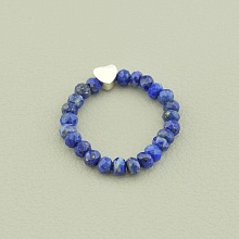 картинка Кольцо 'SUNSTONES' Лазурит Серебро(925) от магазина Wolves