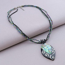 картинка Подвеска Галиотис Бисер 46 см от магазина Wolves