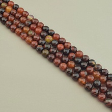 картинка Нитка Сердолик 39 см 10 мм (Без замка) от магазина Wolves