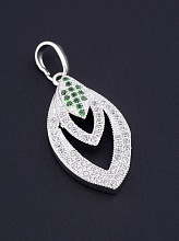 картинка Кулон 'XUPING' Фианит  (родий) от магазина Wolves