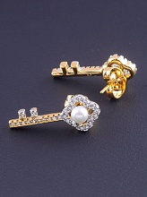 картинка Серьги 'XUPING' Майорка (позолота/родий) от магазина Wolves