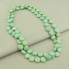 картинка Бусы Бирюза 120 см от магазина Wolves