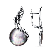 картинка Серьги 34313144Кч от магазина Wolves