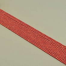 картинка Нитка Коралл 39 см 3 5 мм (Без замка) от магазина Wolves