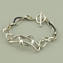 картинка Браслет Фианит 19 см от магазина Wolves