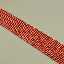 картинка Нитка Коралл 40 см 4 мм (Без замка) от магазина Wolves