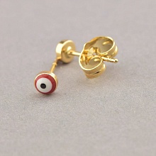 картинка Серьги 'XUPING' Эмаль (позолота 18к) от магазина Wolves