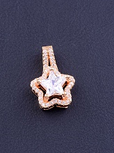 картинка Кулон 'FJ' (позолота 18к) от магазина Wolves