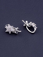 картинка Бейл Фианит  (родий) от магазина Wolves