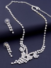 картинка Подвеска+Серьги Сrystal 46 см от магазина Wolves