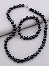 картинка Бусы+Браслет Чешский хрусталь 47 см от магазина Wolves