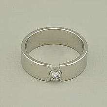 картинка Кольцо 'XUPING' Фианит (родий) от магазина Wolves