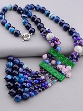 картинка Бусы Агат 60 см от магазина Wolves