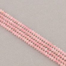 картинка Нитка Розовый кварц 39 см 3 5 мм (Без замка) от магазина Wolves