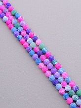 картинка Нитка Агат 36 см 8 мм (Без замка) от магазина Wolves