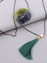 картинка Подвеска 'FJ'  (Мех натуральный) от магазина Wolves