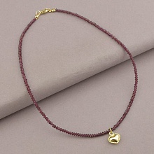 картинка Подвеска 'SUNSTONES' Гранат 40 см от магазина Wolves