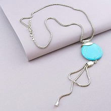 картинка Подвеска Бирюза 70 см от магазина Wolves