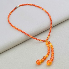 картинка Подвеска 'SUNSTONES' Сердолик 38 см от магазина Wolves