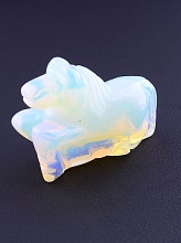 картинка Лошадь Лунный камень 35х15х30мм от магазина Wolves