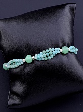 картинка Браслет 'SUNSTONES' Амазонит 18 см от магазина Wolves