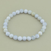 картинка Браслет 'SUNSTONES' Сапфирин 18 см от магазина Wolves