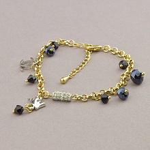 картинка Браслет 'Winniana' Фианит 17 см (позолота 18к) от магазина Wolves