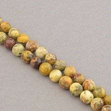 картинка Нитка Яшма 39 см 10 5 мм от магазина Wolves