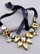 картинка Подвеска 'FJ' Фианит Ткань 60 см от магазина Wolves