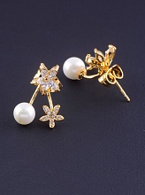 картинка Серьги 'XUPING' Майорка (позолота 18к) от магазина Wolves