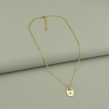 картинка Подвеска 'XUPING' Эмаль 44 см (позолота 18к (лимонная)) от магазина Wolves