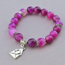 картинка Браслет 'SUNSTONES' Агат 18 см от магазина Wolves