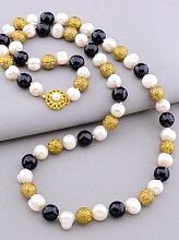 картинка Бусы Жемчуг Агат 81 см от магазина Wolves