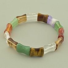 картинка Браслет Самоцветы 18 см от магазина Wolves